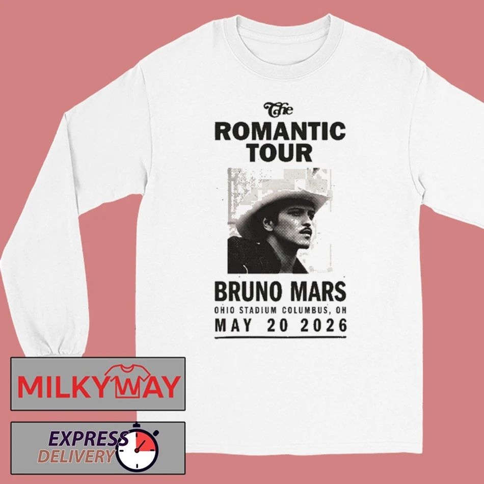 Bruno Mars The Columbus Shows at Ohio Stadium on May 20, 2026 Shirt