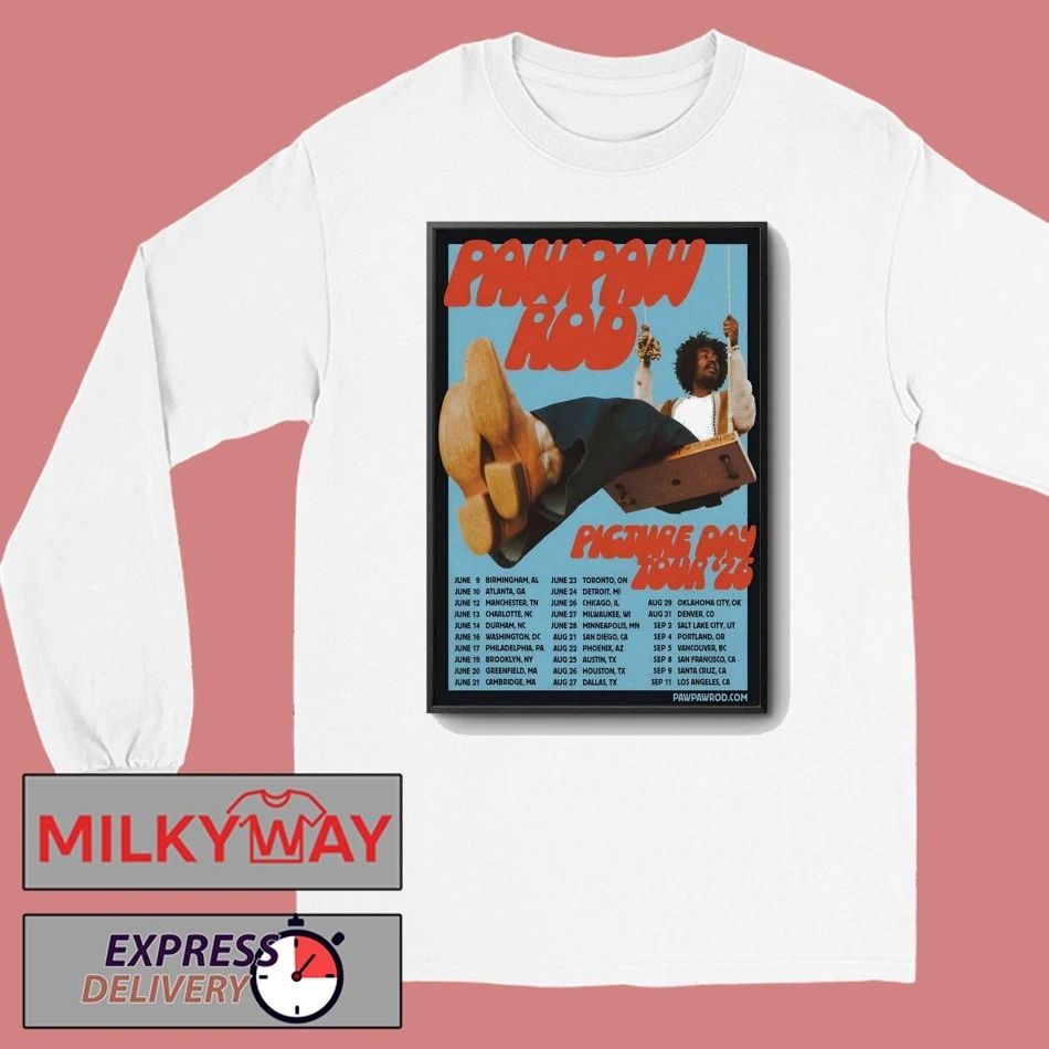 PawPaw Rod Picture Day 2026 Shows Poster shirt