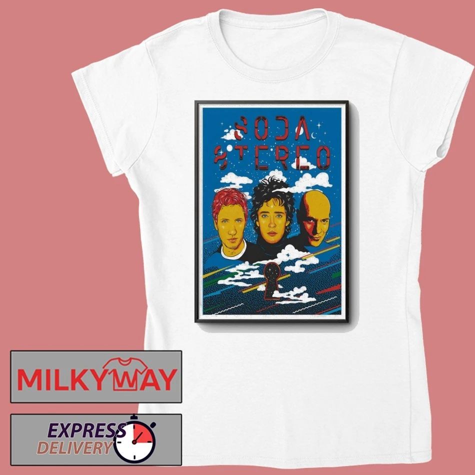 Soda Stereo 2026 Ecos Poster shirt