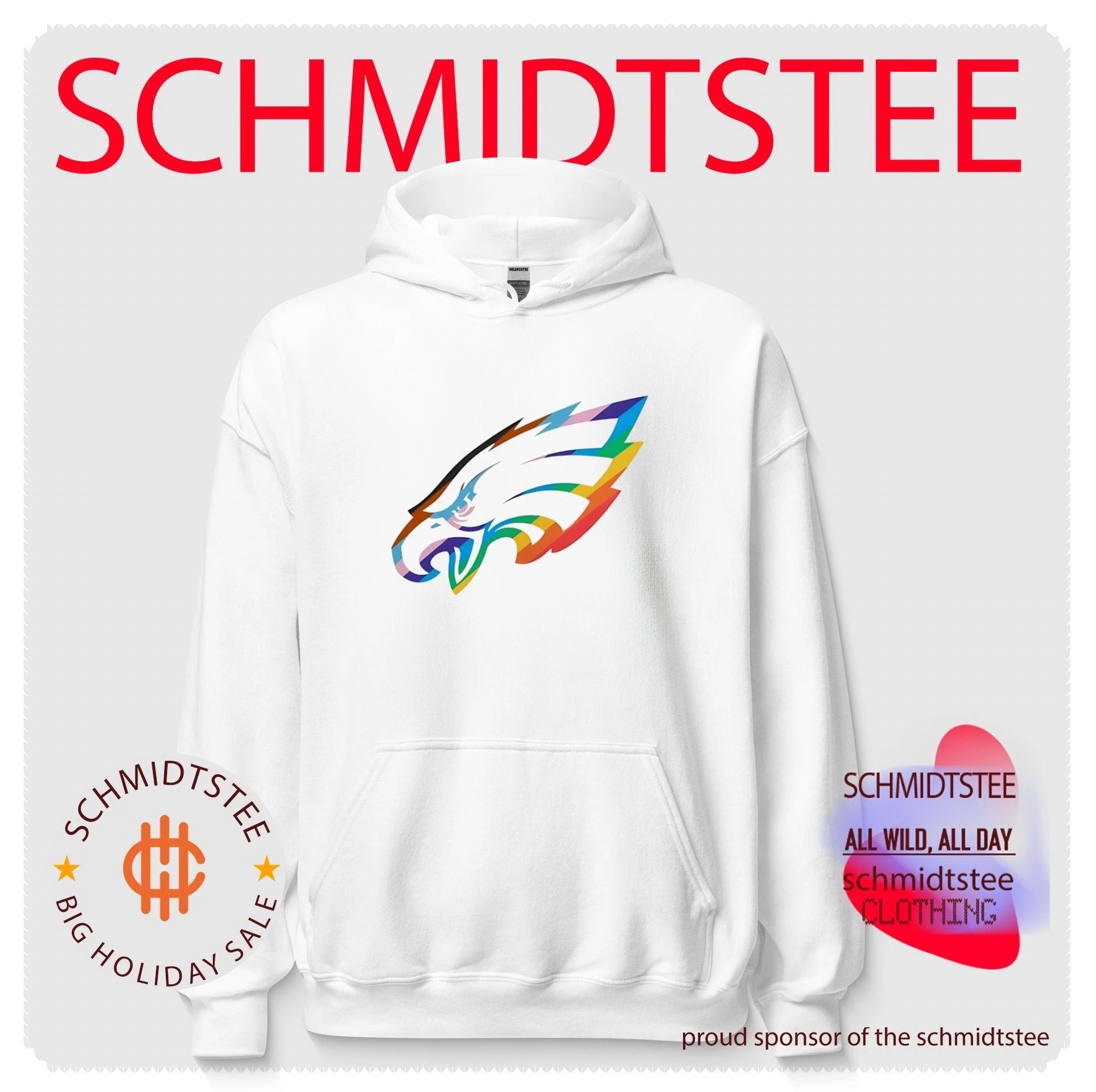 Philadelphia Rainbow Eagle Pride Shirt