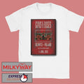Guns N’ Roses PreZero Arena Gliwice Gliwice, Poland June 4, 2026 Poster shirt