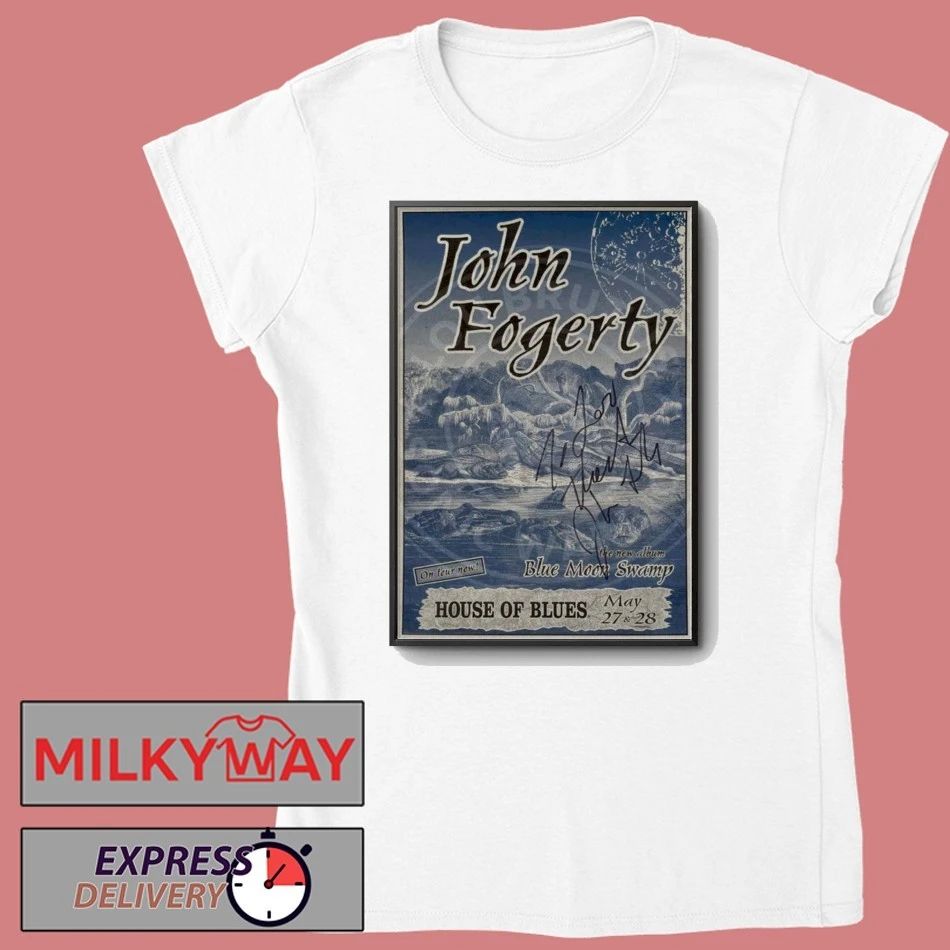 May 27 & 28 2026 TOUR John Fogerty House of Blues in Chicago Poster shirt