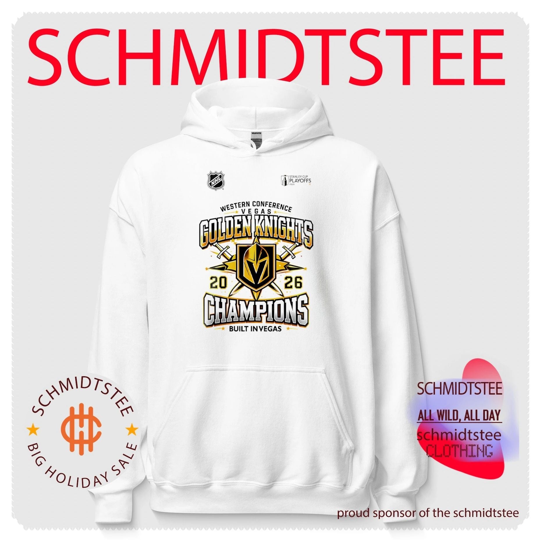 Western Conference Champions 2026 Vegas Golden Knights Built in Vegas shirt