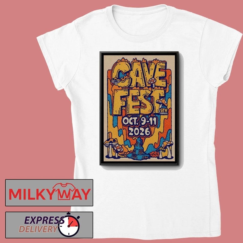 Cave Fest At The Caverns On Oct 9-11 2026 Poster shirt