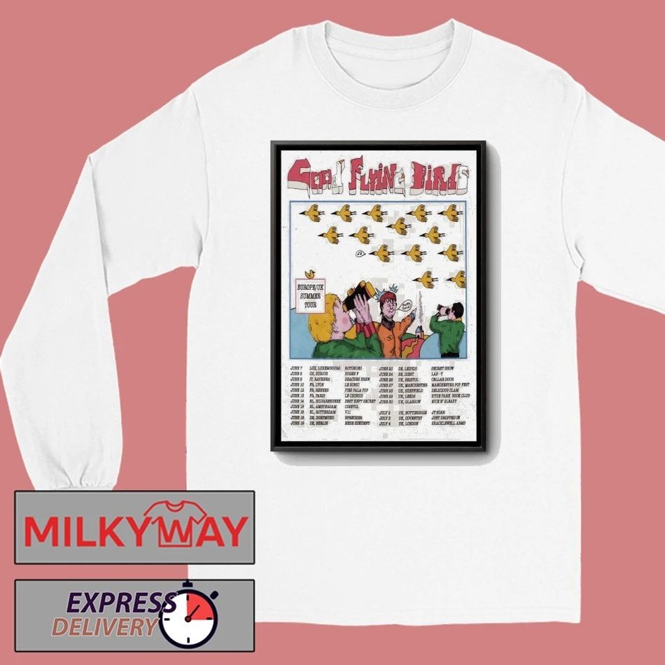 Good Flying Birds 2026 Europe UK Summer Tour Poster shirt