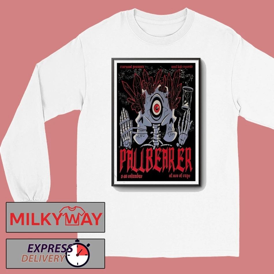 Pallbearer concert Columbus, Ace of Cups 05.28.2026 Poster shirt