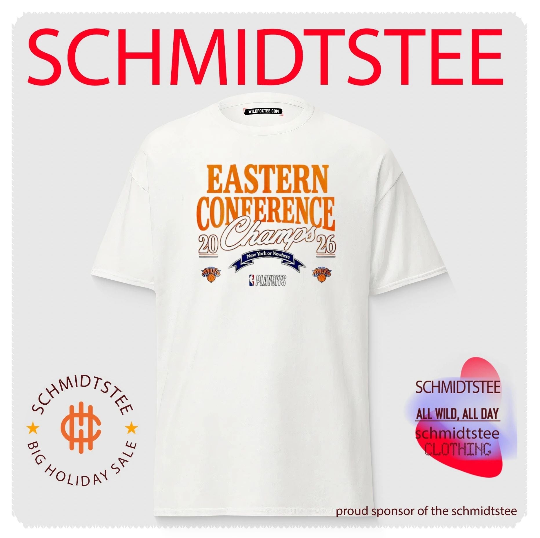 New York Knicks 2026 Eastern Conference Champions New York or Nowhere shirt