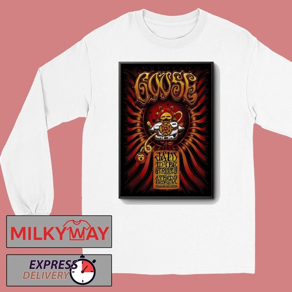 Goose Jam in the Streets Athens GA Mar 28 2026 Poster shirt