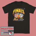 2026 NBA Championship Finals X ESPN New York Knicks Vs San Antonio Spurs Head To Head Ticket T-Shirt