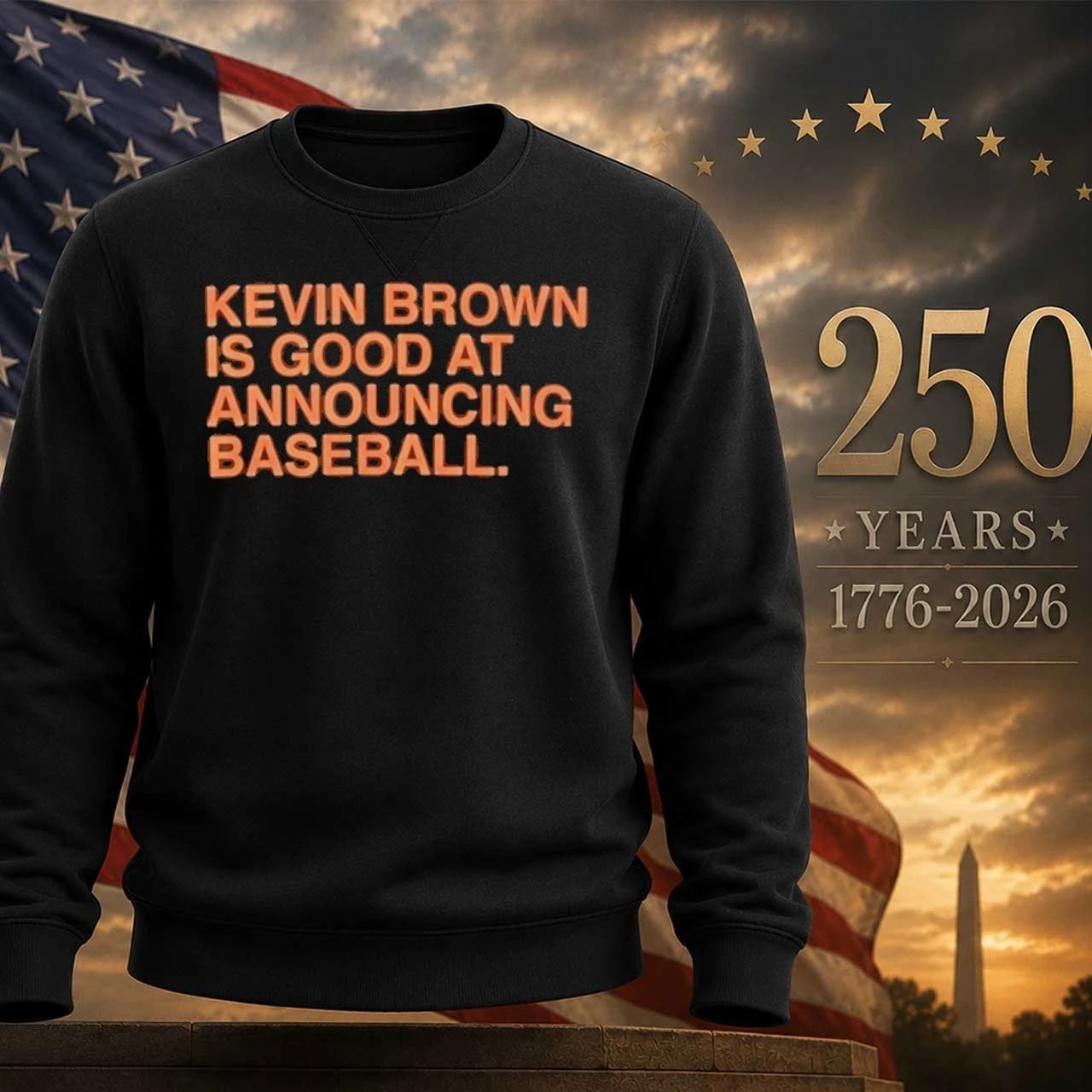 Kevin Brown Is Good At Announcing Baseball Shirt