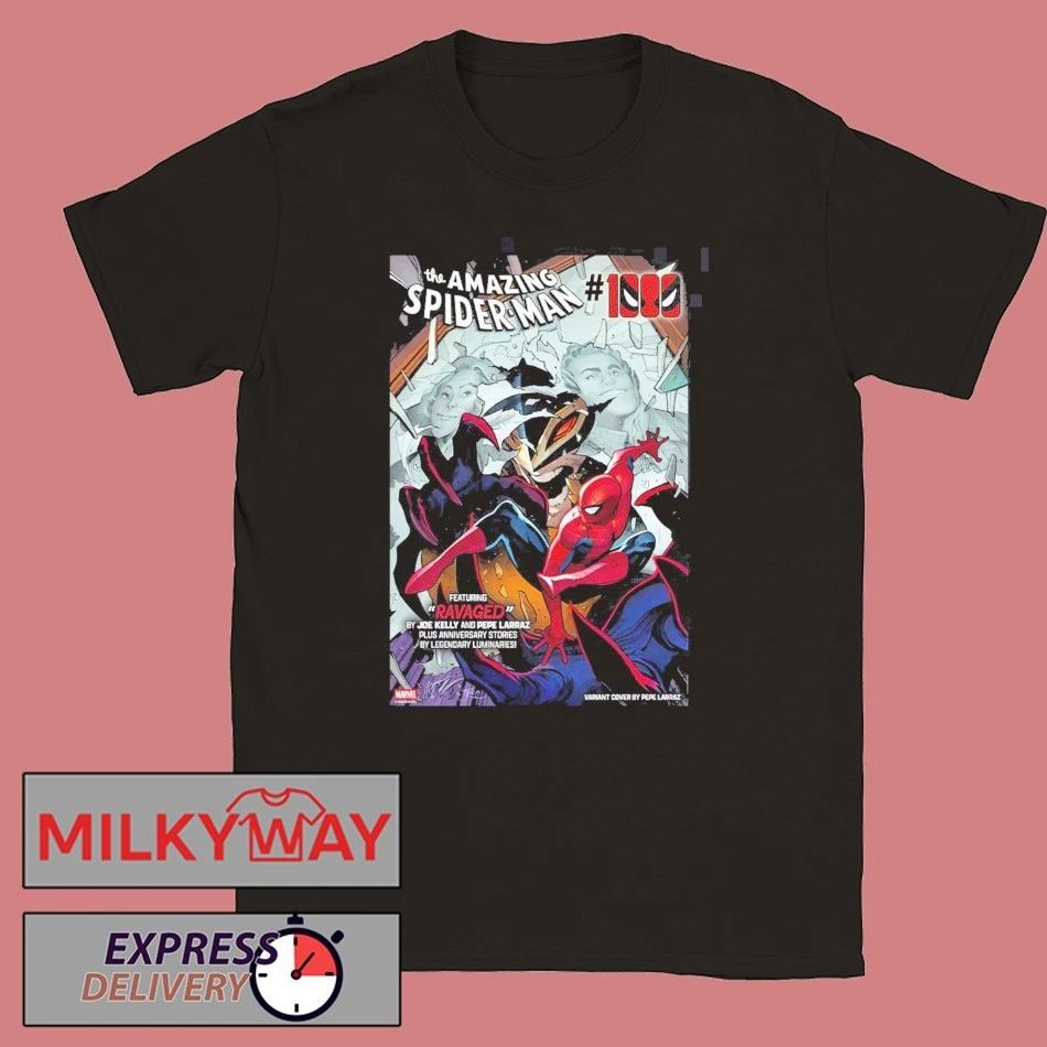 The Amazing Spider-Man 1000 Featuring Ravaged By Joe Kelly And Pepe Larraz Variant Cover T-Shirt