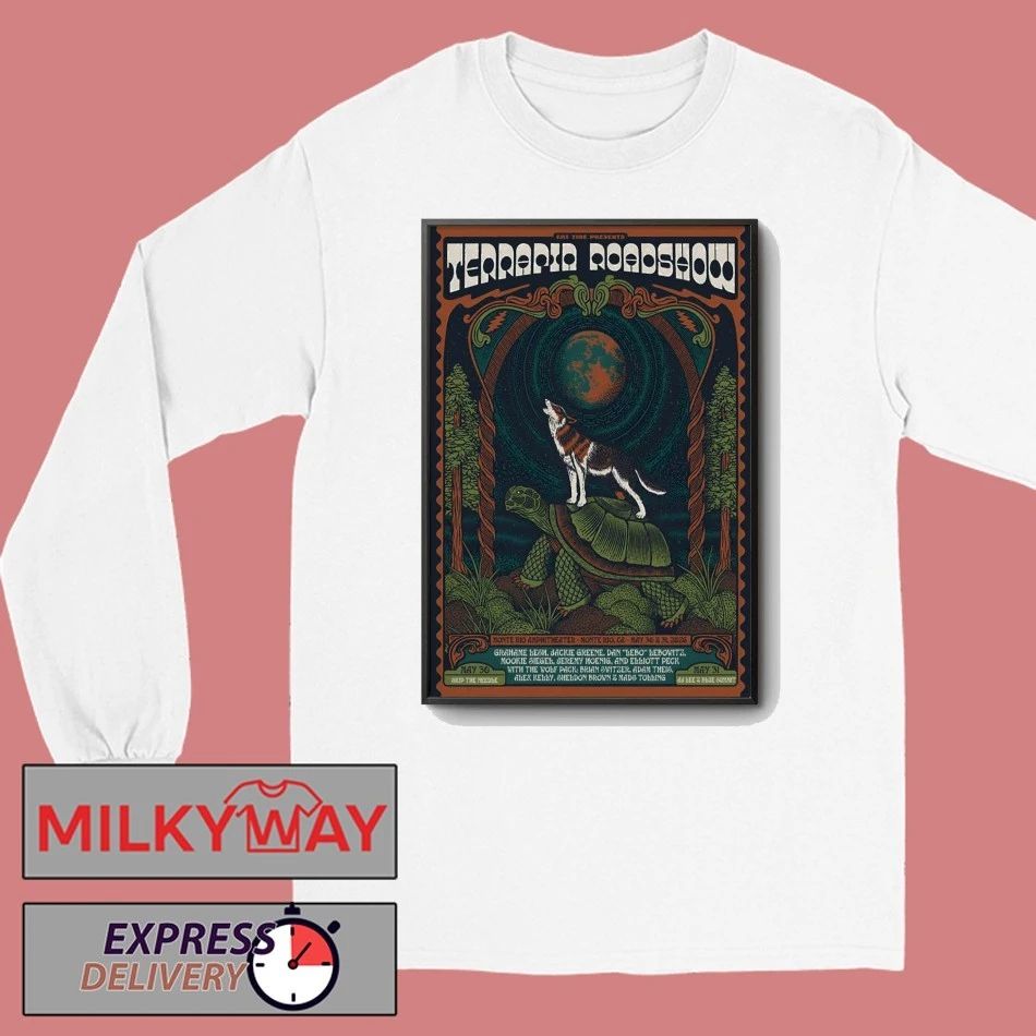 Terrapin Roadshow In Monte Rio CA On May 30-31 2026 Tour Poster shirt