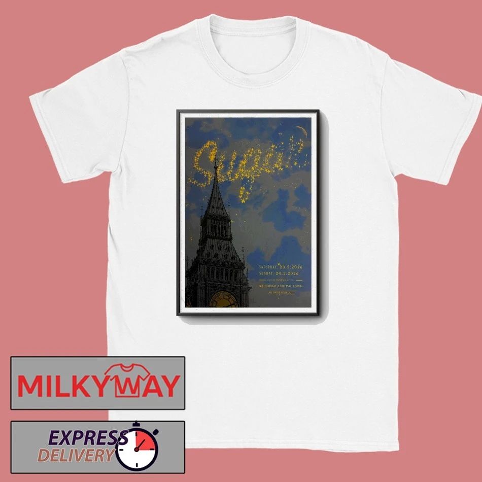 Bob Mould SUGAR Love You Even Still Tour 2026 Poster shirt