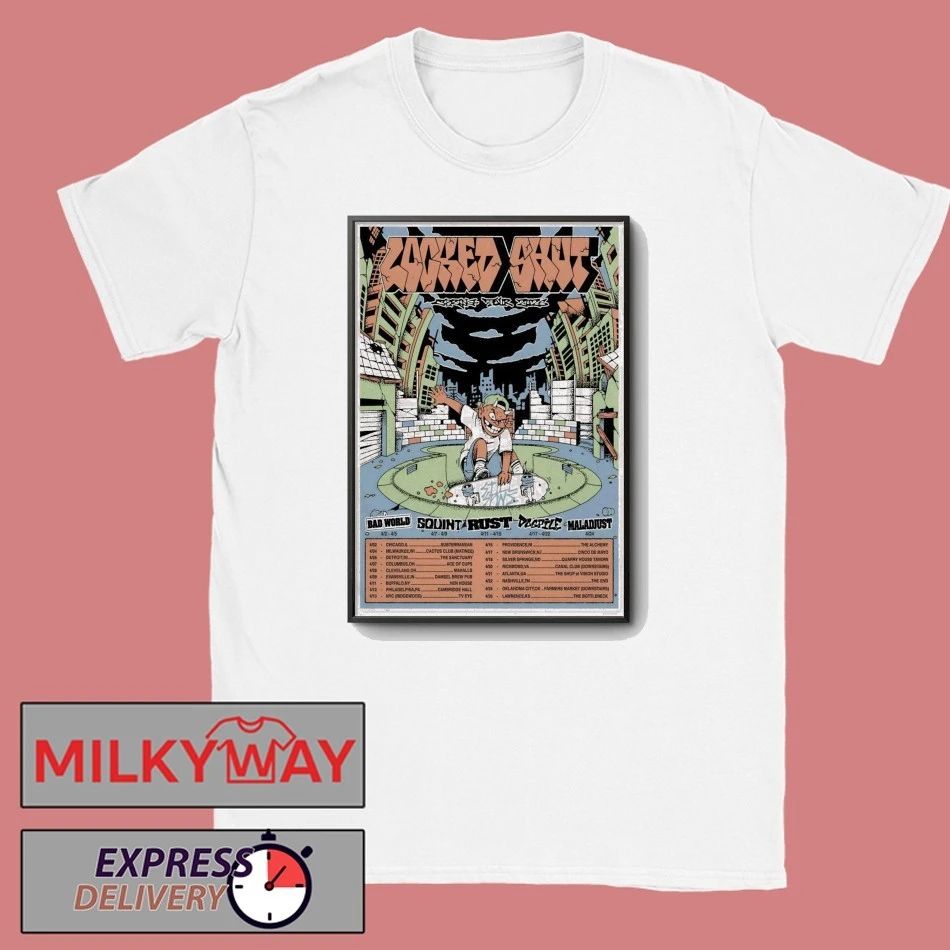 Poster LOCKED SHUT Tour Spring 2026 shirt