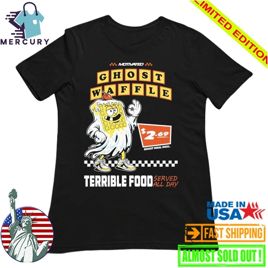 Ghost Waffle Terrible Food Shirt