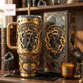 Bad Omens 24K Golden Omen Relic Luxury 30oz Gold & Black Tumbler