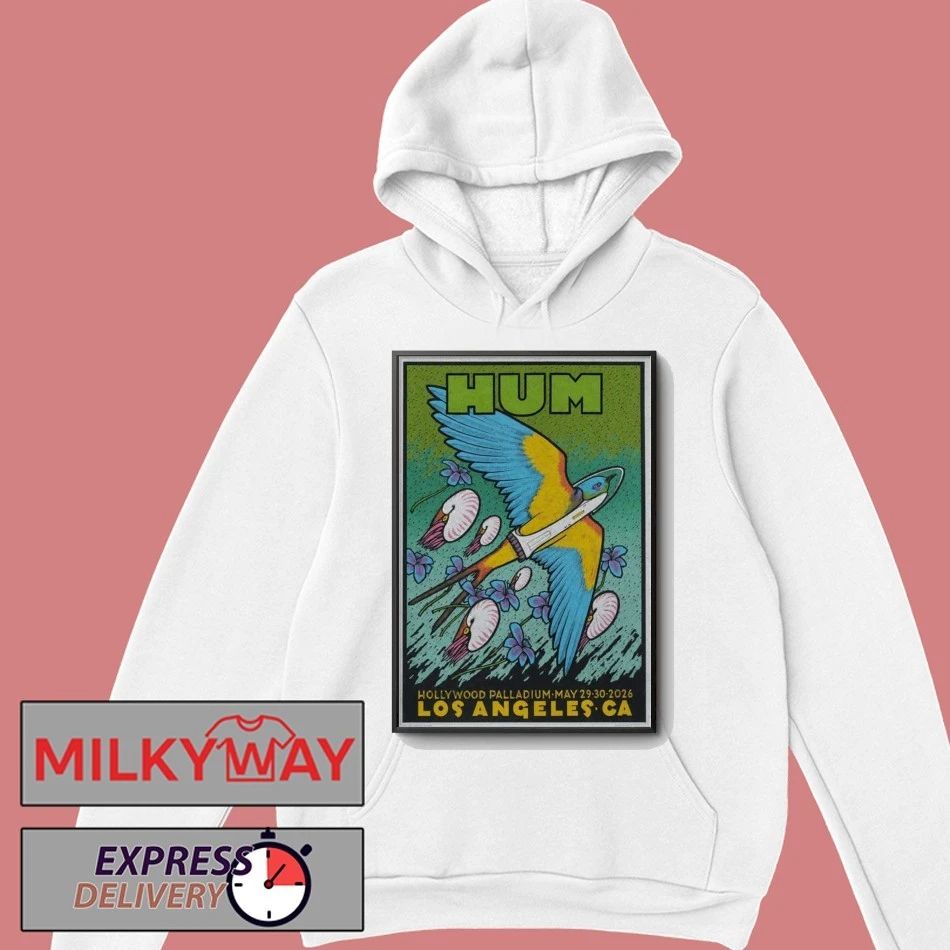 LIMITED Hum May 29 & 30 2026 TOUR Los Angeles, CA POSTER shirt