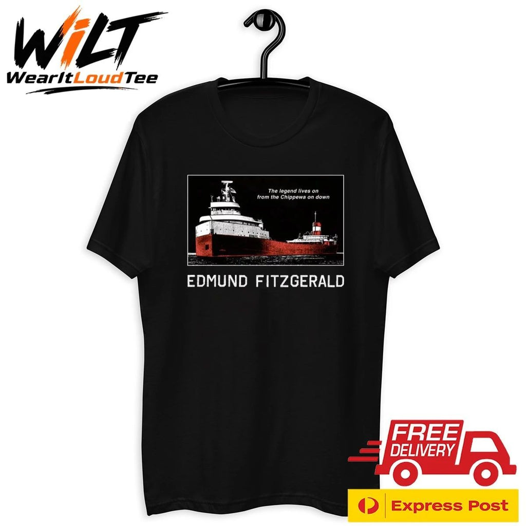 Tyler Bertuzzi Wearing Edmund Fitzgerald Shirt