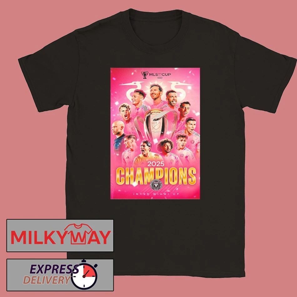 Celebrates Inter Miami Champions MLS Cup 2026 At The White House shirt