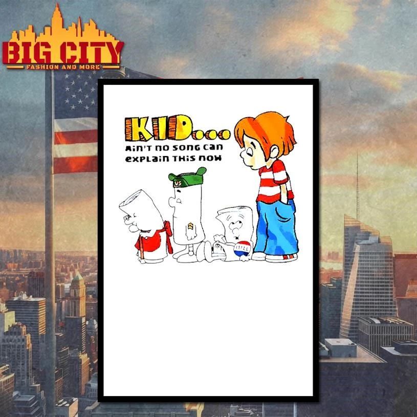 Kid Aint No Song Can Explain This Now Cartoon Funny Shirt