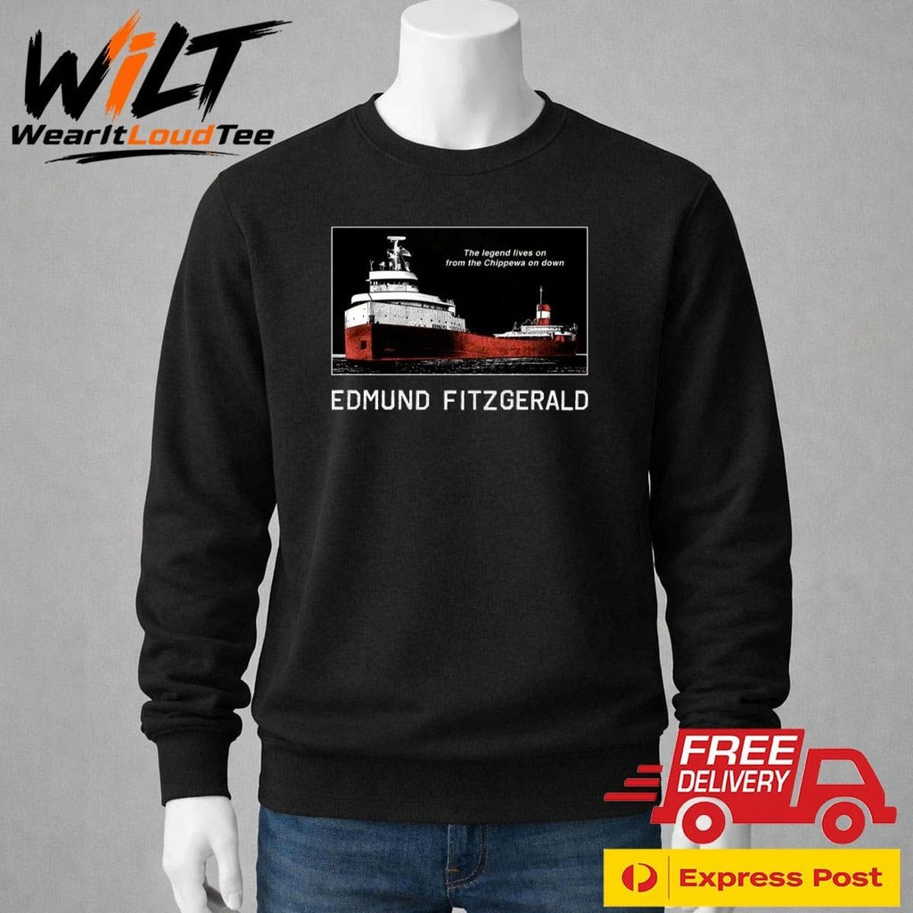 Tyler Bertuzzi Wearing Edmund Fitzgerald Shirt