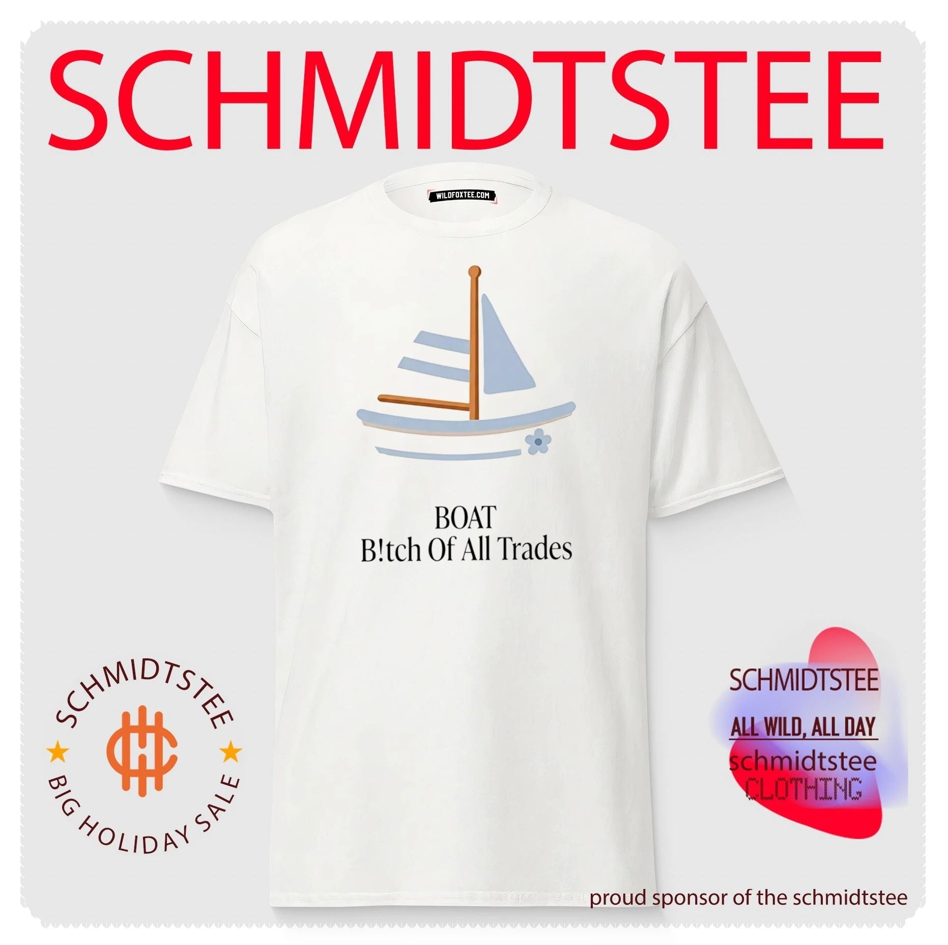 Boat bitch of all trades sailboat shirt