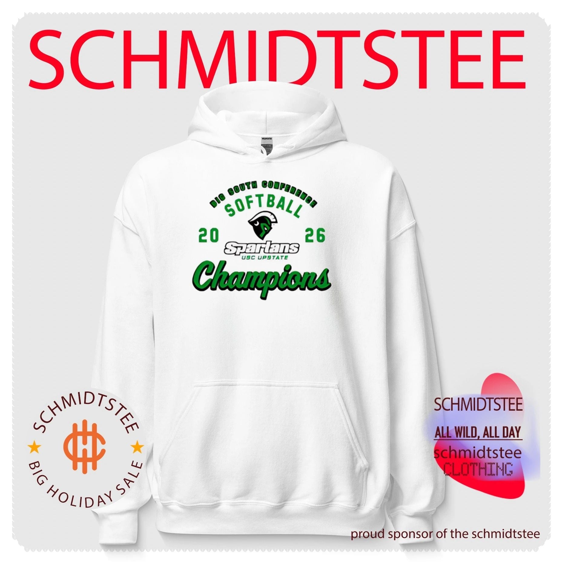 USC Upstate Spartans 2026 Big South Conference Champions shirt