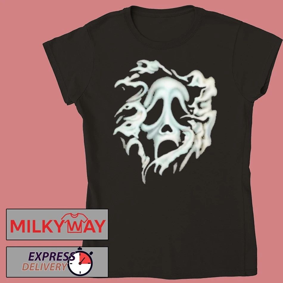 Don Toliver x Scream x Cactus Jack Airbrush Ghostface shirt