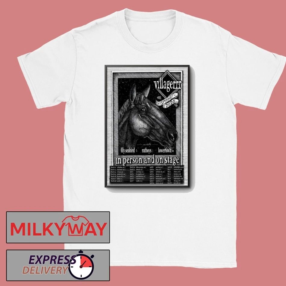 Villagerrr Spring Tour 26 Poster shirt
