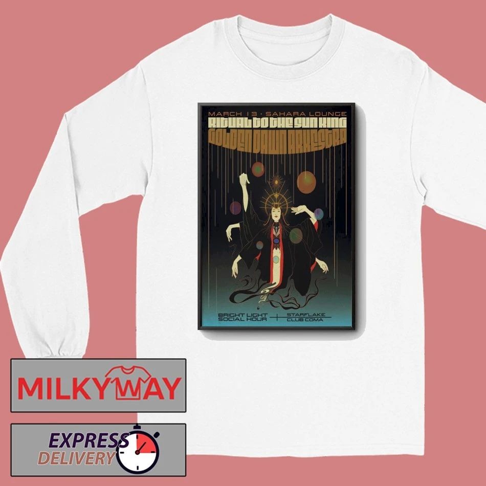 Golden Dawn Arkestra Austin, TX March 13 2026 Sahara Lounge Tour Poster shirt
