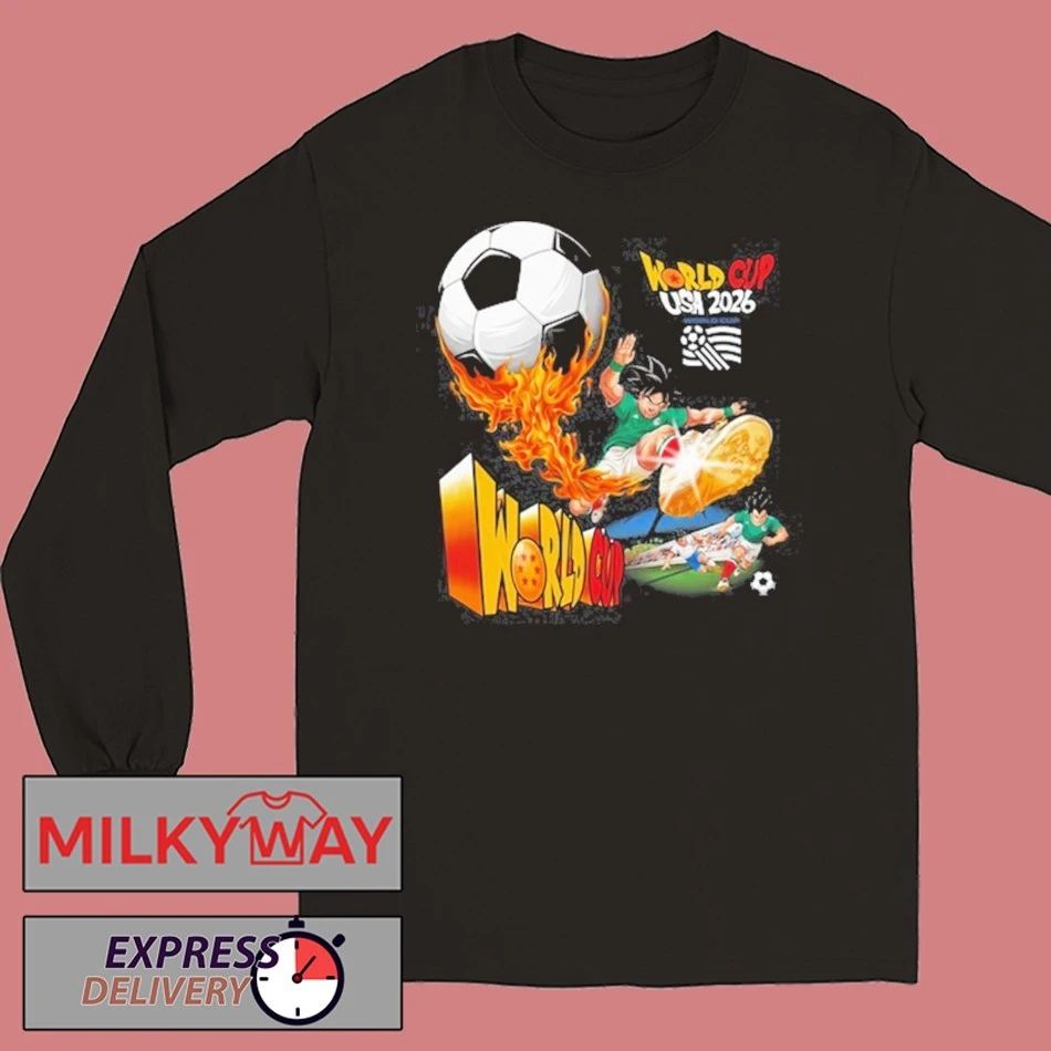 Dragon Ball x World Cup USA 2026 Shirt