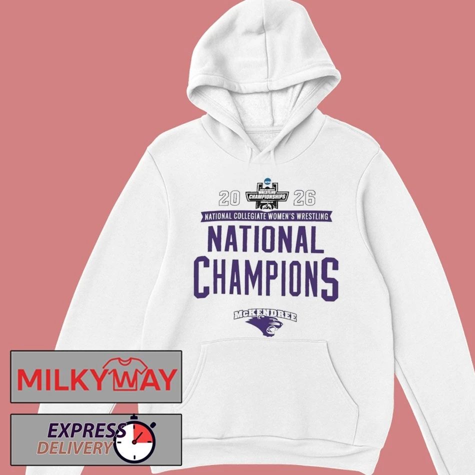 Mckendree Bearcats Champion 2026 Ncaa Womens Wrestling National Champions Shirt