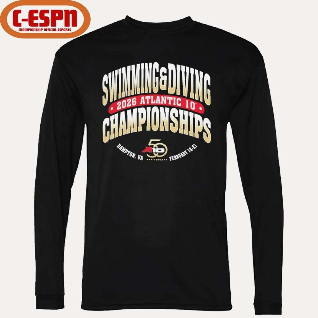 2026 A-10 Swimming & Diving Championships Shirt