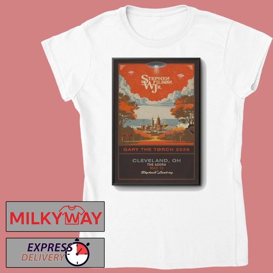 Stephen Wilson JR. Cleveland OH On March 10 2026 Poster shirt