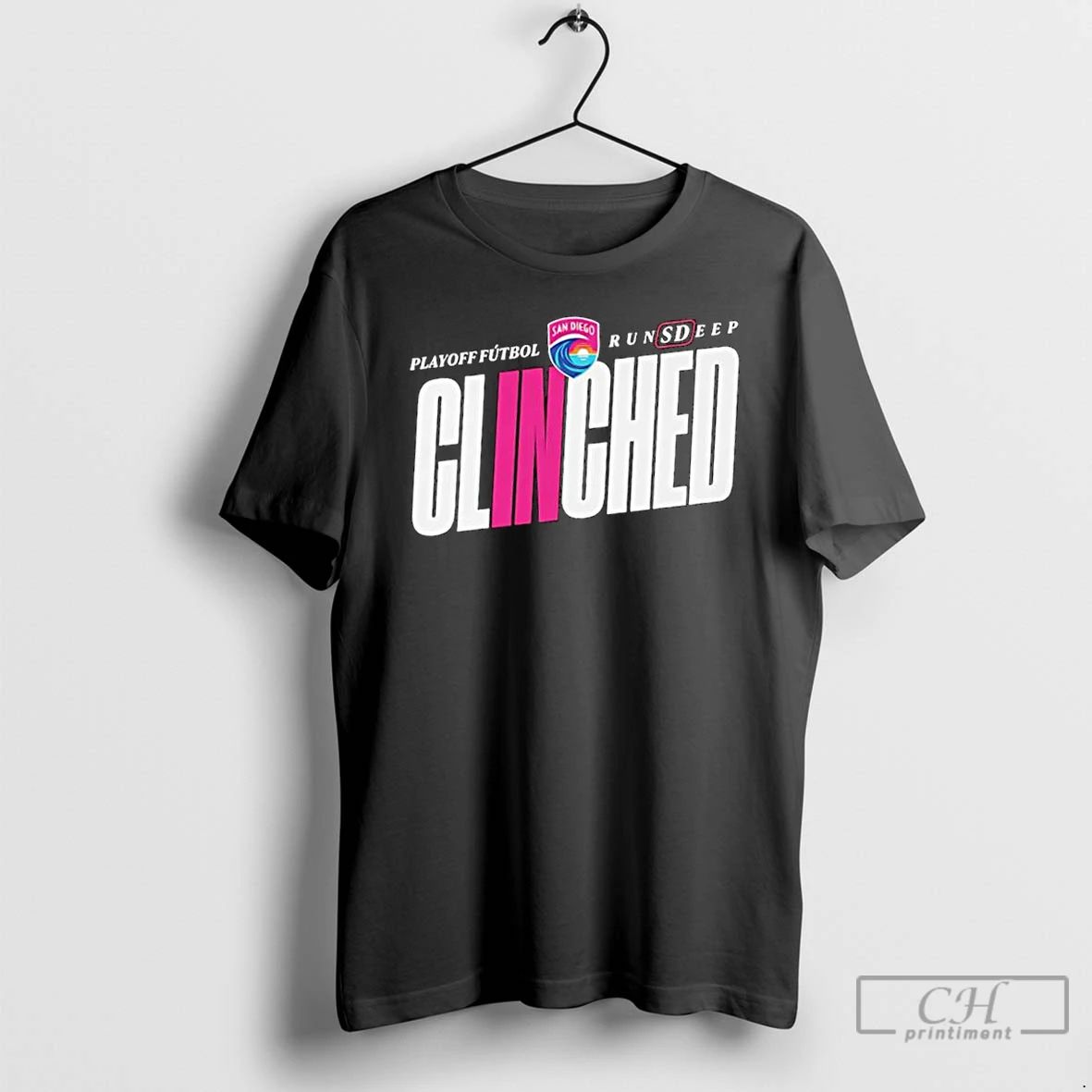 Classic San Diego Wave Fc 2025 Playoffs Clinched T Shirts