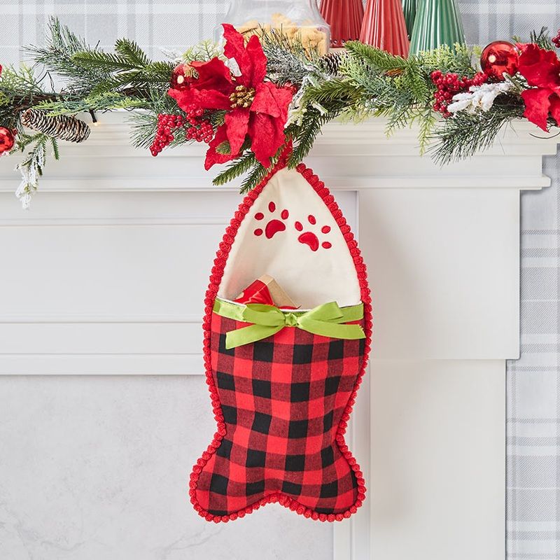 Cat Holiday Pet Stocking