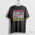 Classic Nba Jam Kevin Durant And Klay Thompson Houston Rockets Graphic T Shirts