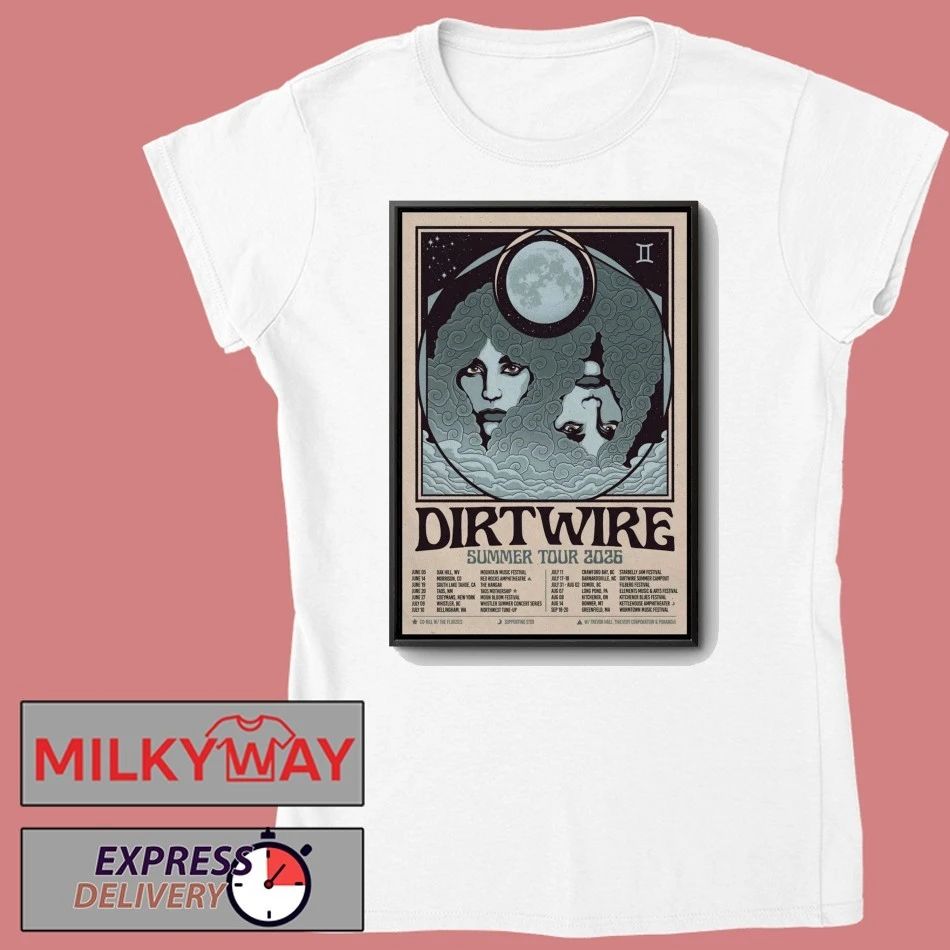 Dirtwire Summer Tour 26 Poster shirt