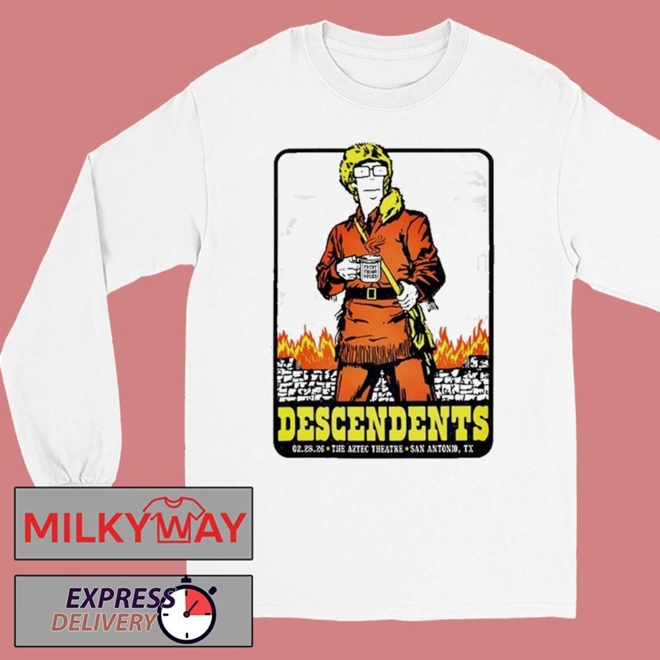 Descendents Feb 28 2026 Aztec Theatre in San Antonio TX Shirt
