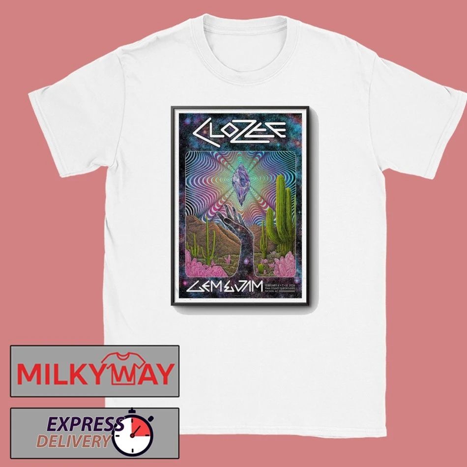 Poster CloZee Feb 6-8 2026 Tucson AZ shirt