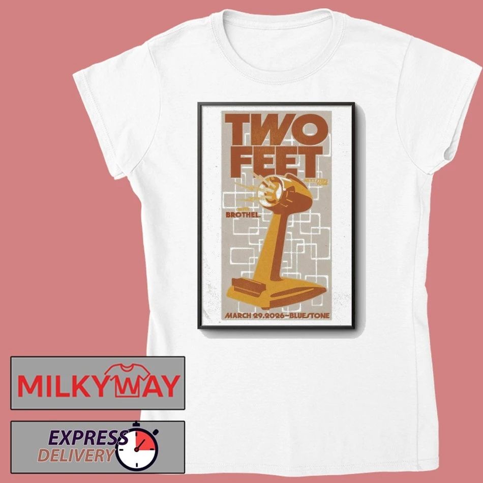 Two Feet Columbus The Bluestone, 29 Mar 2026 Poster shirt