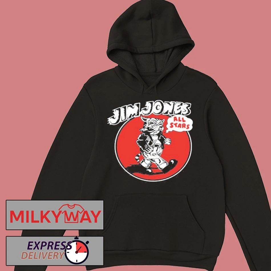 Jim Jones All Stars Greaser Cat T-Shirt