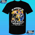 Kyle Busch Rowdy 1985 2026 In Memory Of Shirt