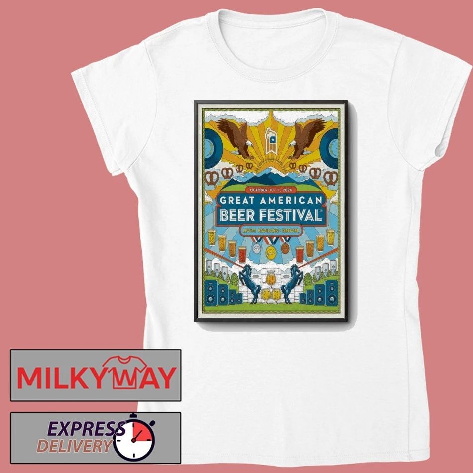 Great American Beer Festival October 10-11, 2026 Poster shirt