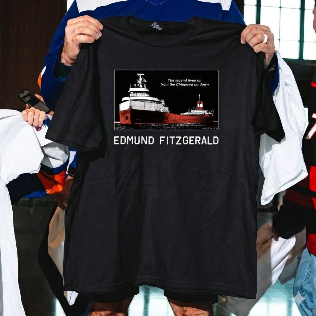 Tyler Bertuzzi Wearing Edmund Fitzgerald Shirt