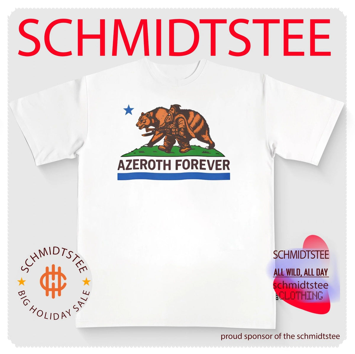 Azeroth Forever Smokey Bear shirt