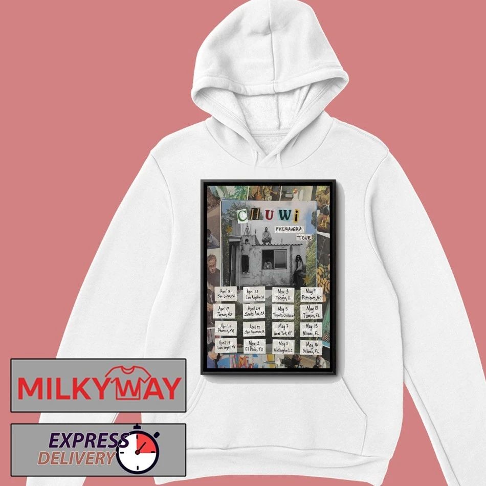 Chuwi Primavera 2026 Tour Poster shirt