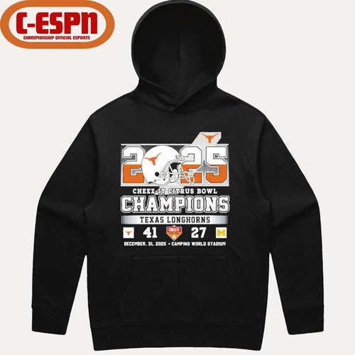 2025 Texas Citrus Bowl Score Champions 41-24 Michigan Shirt