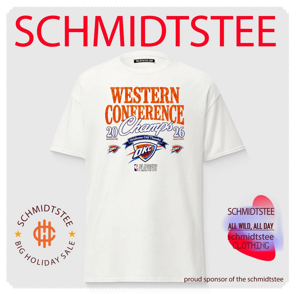 OKC Thunder 2025 2026 Western Champions Playoffs shirt