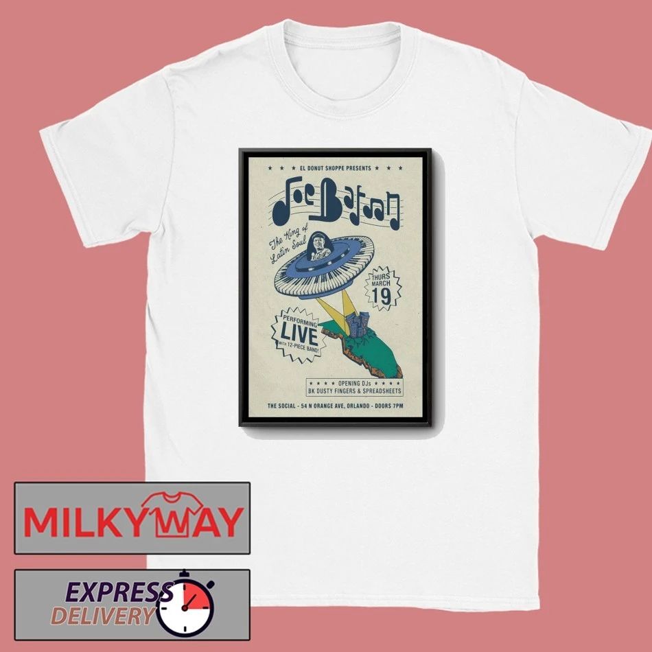 Joe Bataan Orlando FL On Mar 19 2026 Tour Poster shirt